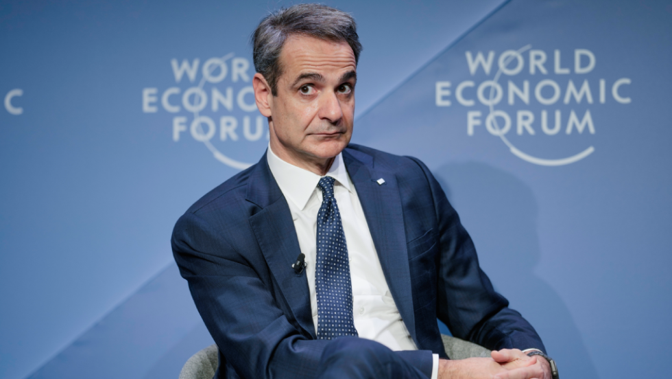 Ο Κυριάκος Μητσοτάκης στο Οικονομικό Φόρουμ του Νταβός